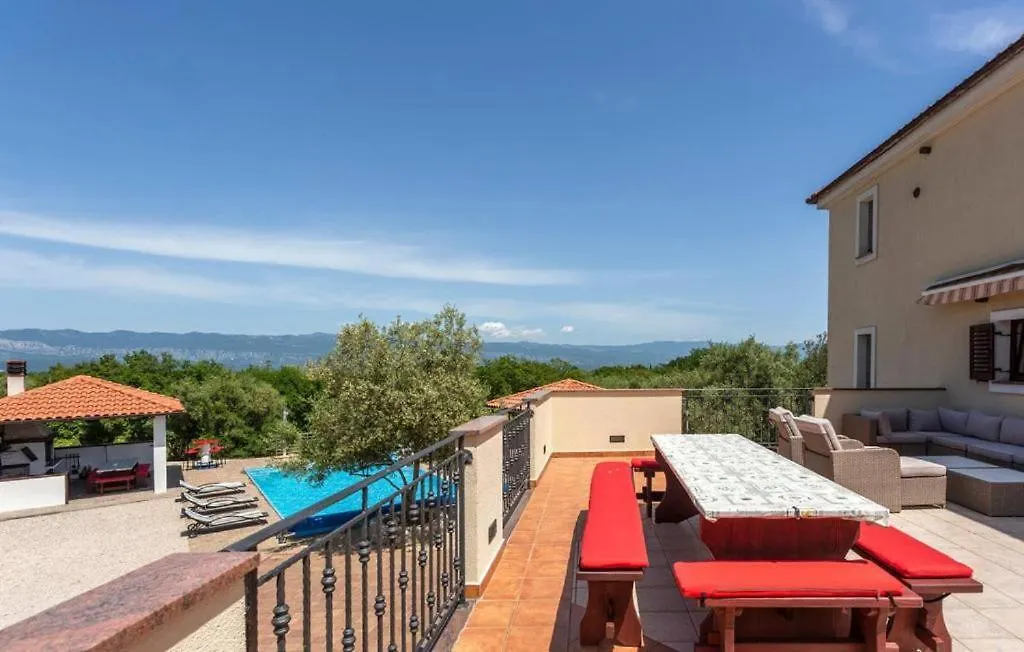 Beautiful Villa Grande With Pool Island Krk Gostinjac Chorwacja
